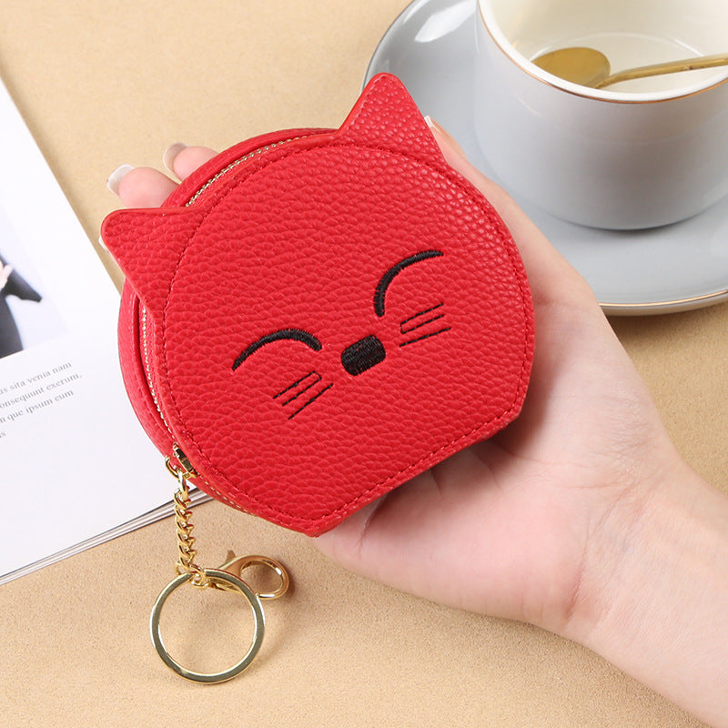 Cartoon Cat Women's Bag Change Lipstick City