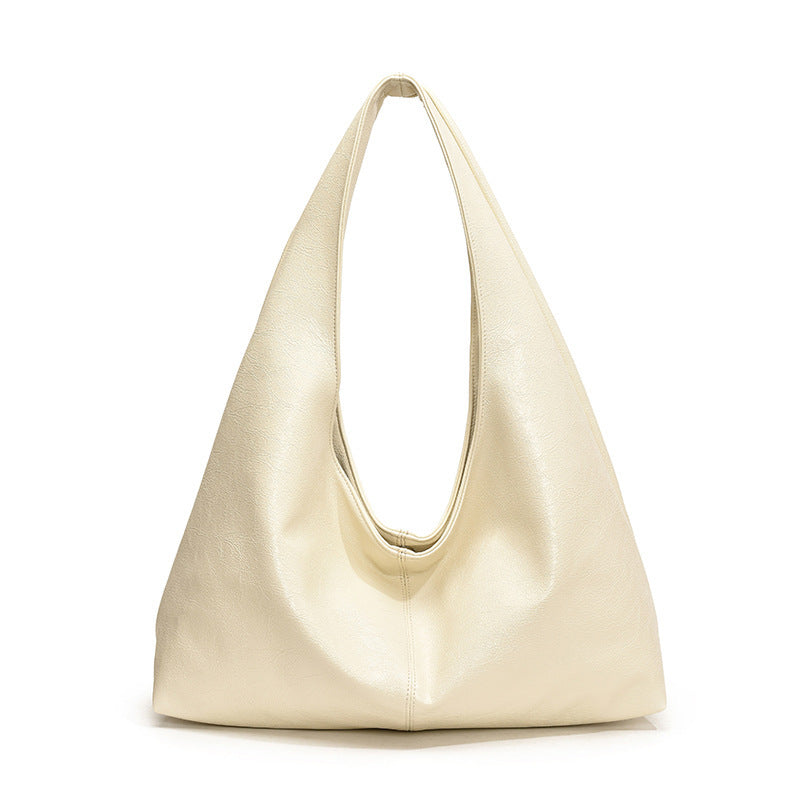 All-match Retro Tote Bag High-grade Large Capacity Underarm Women's Bag