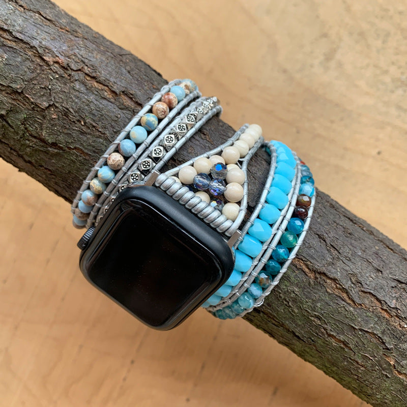 Natural Stone Bohemian Multilayer Bracelet Strap
