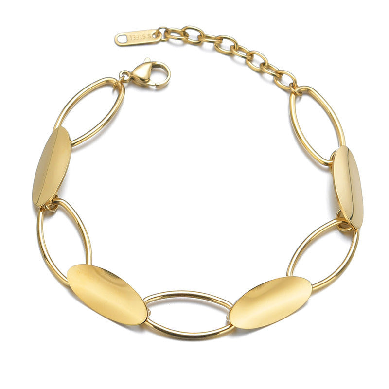 Stainless Steel European And American Jewelry Fashion Hip-hop Trend