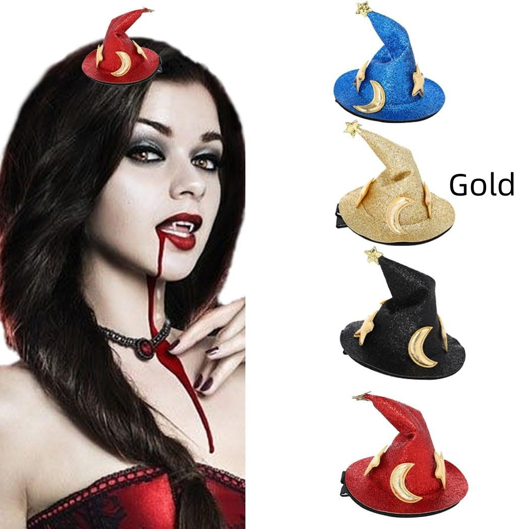Halloween Ghost Festival Wizard's Hat Hairpin Headdress