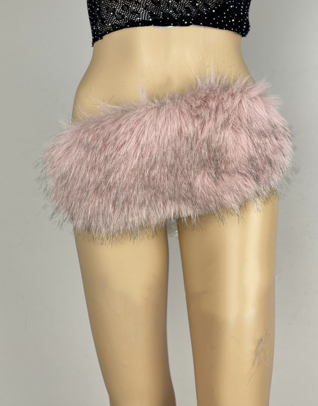 Fur Belt Retro Easy Matching Plush Waist Chain Waist Seal Waist Decorations