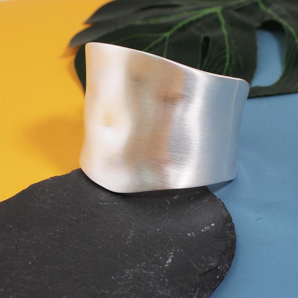 New popular simple and exaggerated wide side bracelet