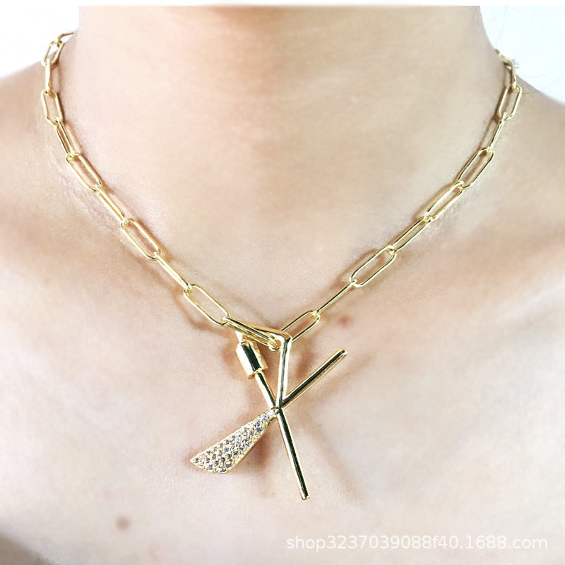26 letters necklace bracelet pendant