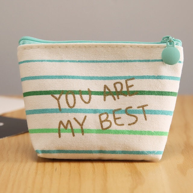 Cute Mini Square Bag Coin Purse Female Cartoon Coin Bag Purse
