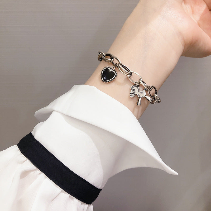 Fashion Love Pony Vintage Bracelet