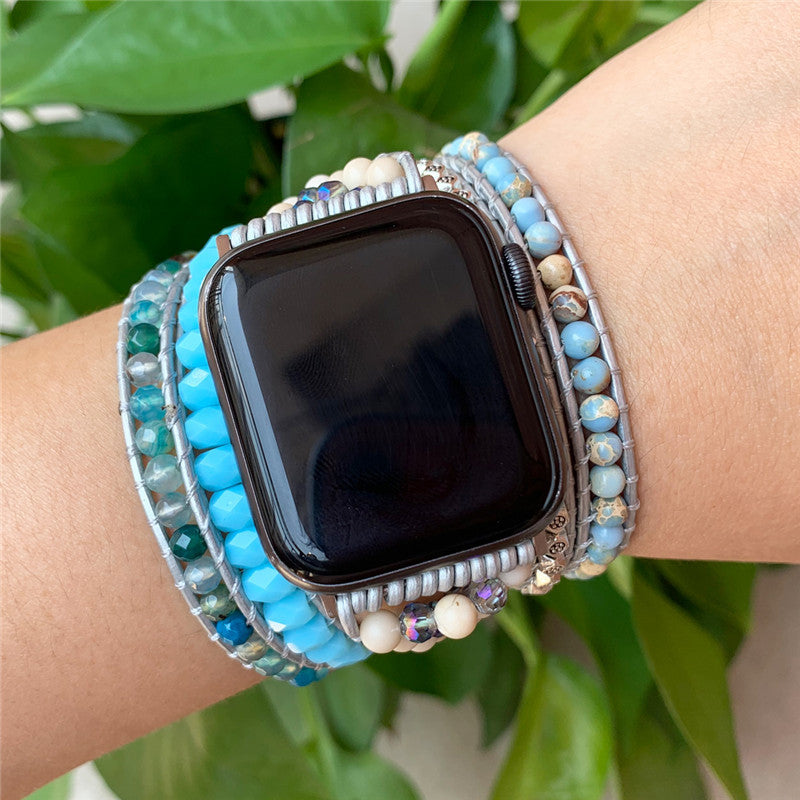 Natural Stone Bohemian Multilayer Bracelet Strap