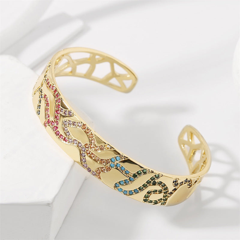 European And American Simple Personality Geometric Bracelet Women