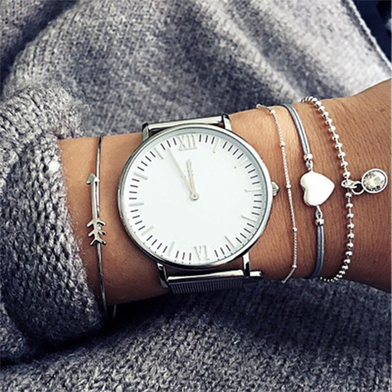 Bohemian Vintage Woven Multilayer Bracelet Set