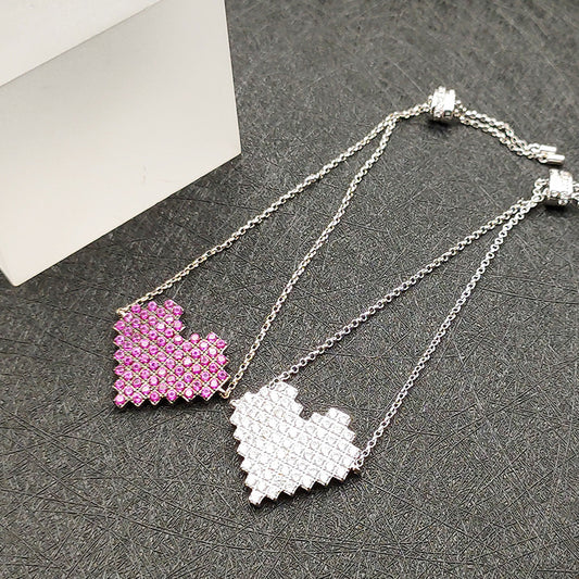 Personality, Fashion, Simple Design, Love Heart Shape