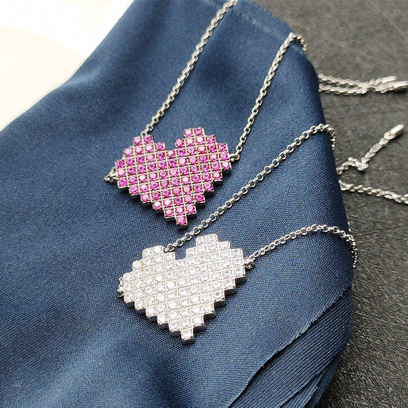 Personality, Fashion, Simple Design, Love Heart Shape