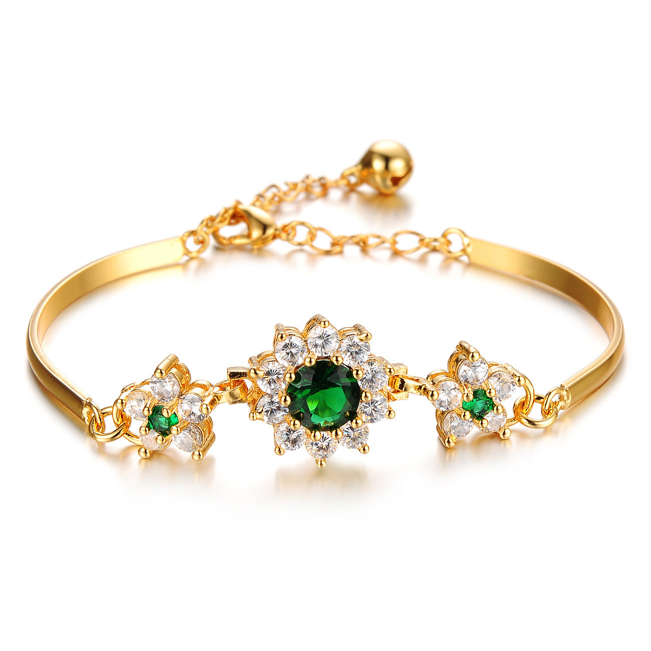 Shiny Zircon Bride And Ladies Bracelet