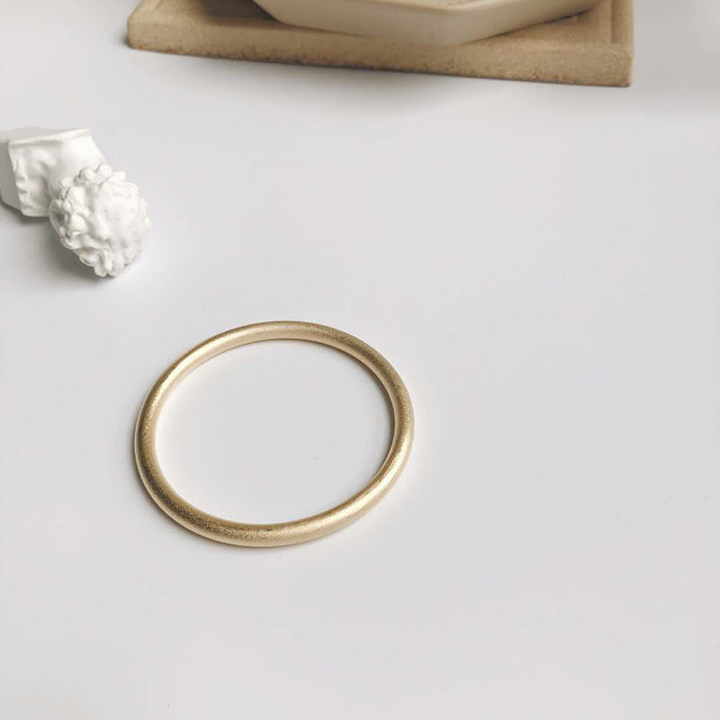 Simple retro gold matte ladies bracelet Jewelry