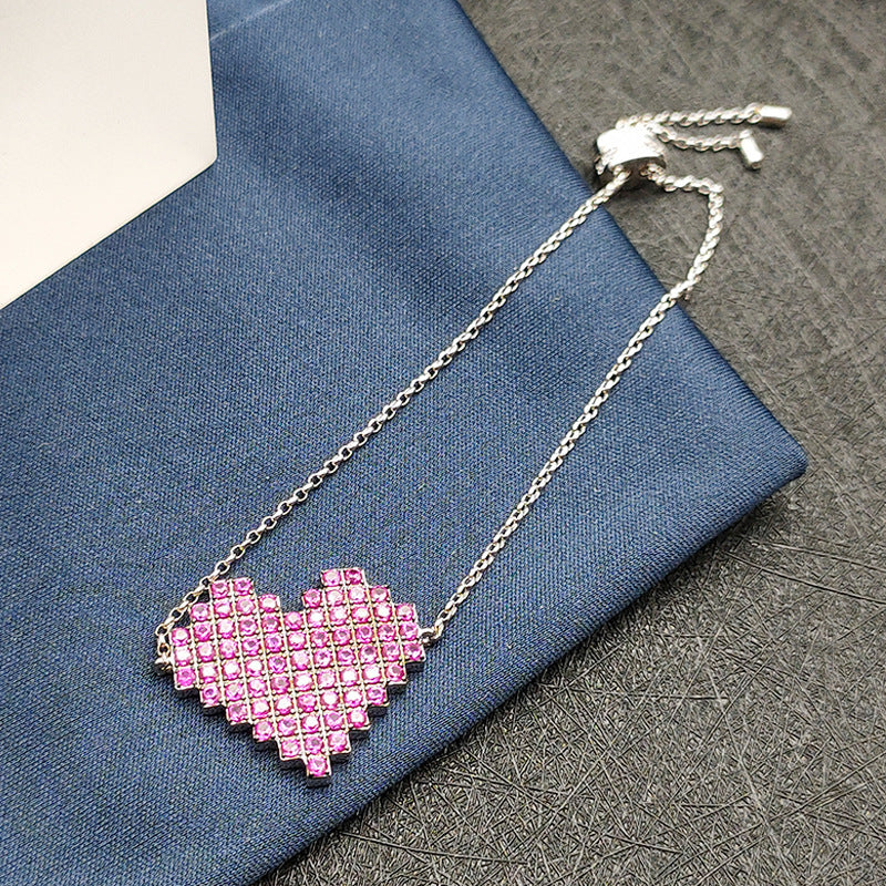 Personality, Fashion, Simple Design, Love Heart Shape