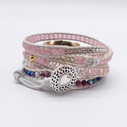 Multilayer Creative Quartz Bracelet Woven Boho