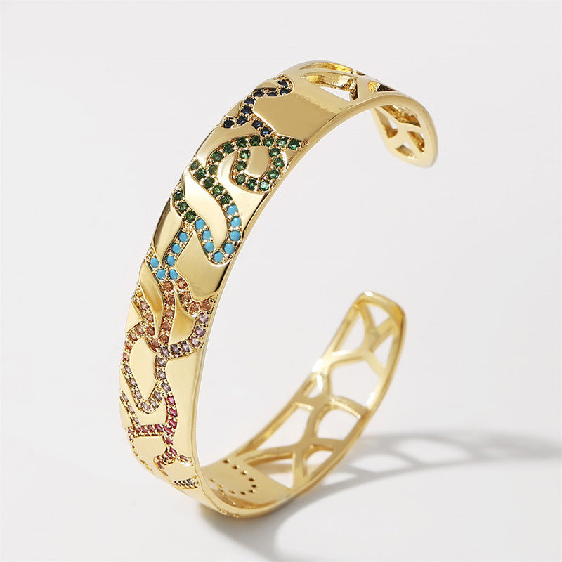 European And American Simple Personality Geometric Bracelet Women