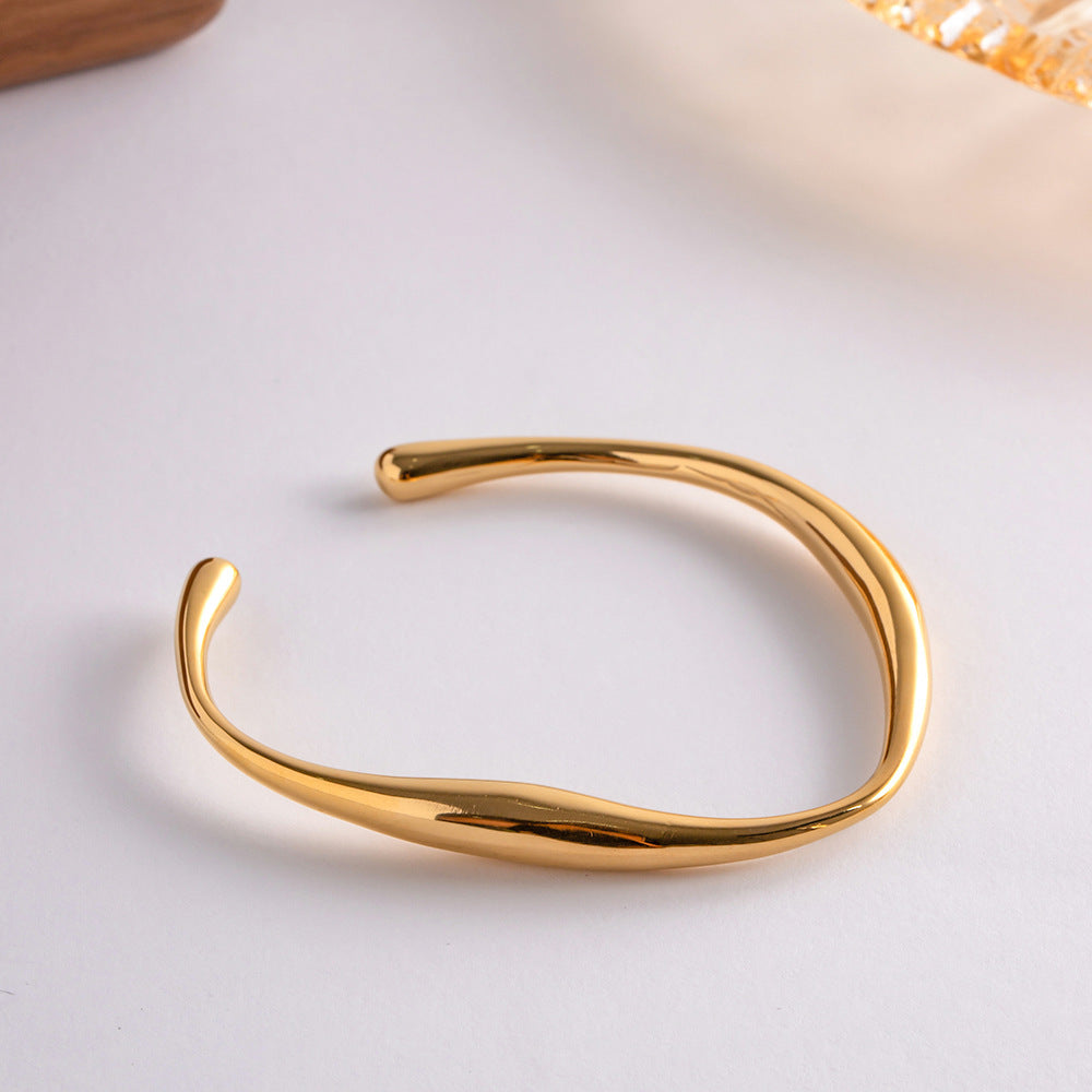 Women's Plated Stainless Steel Bracelet