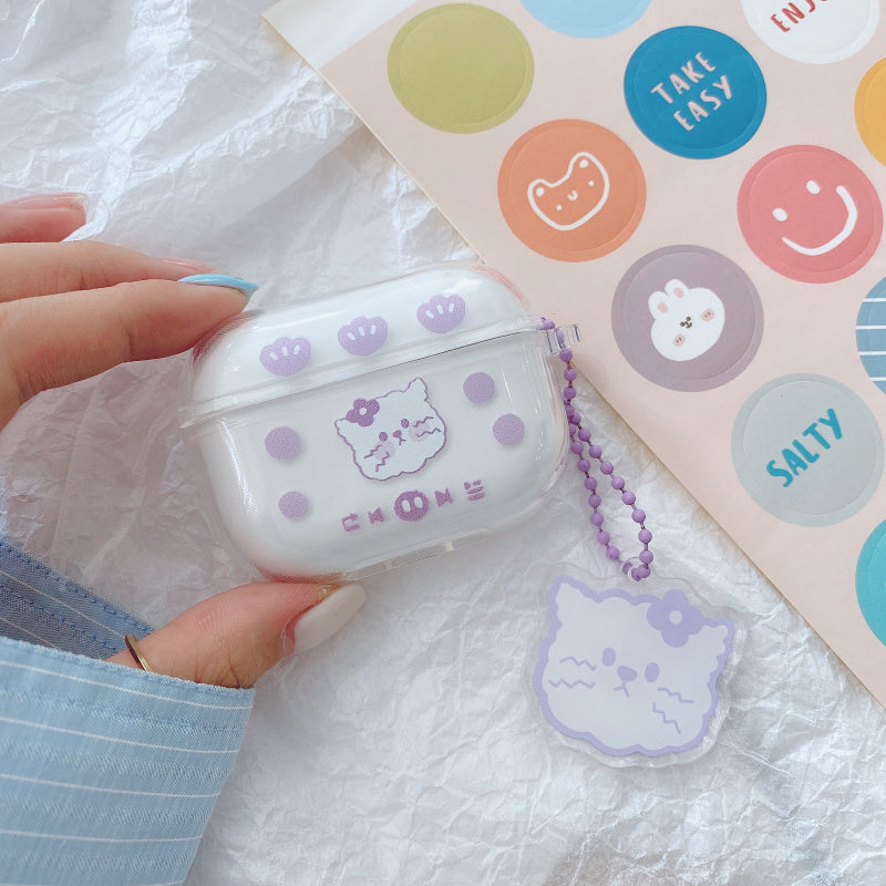 Compatible with Apple, Transparent Soft Silicone Bluetooth Earphone Shell
