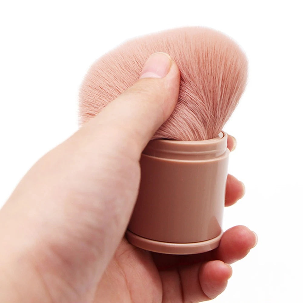 Quality Portable Convenient Retractable Makeup Brush Makeup Tools Accessories For Foundation Powder Eyeshadow Large Loose Powder Blush