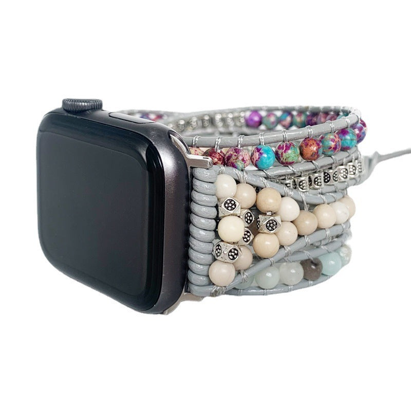 Natural Stone Multi-layer Winding Type Bracelet Strap