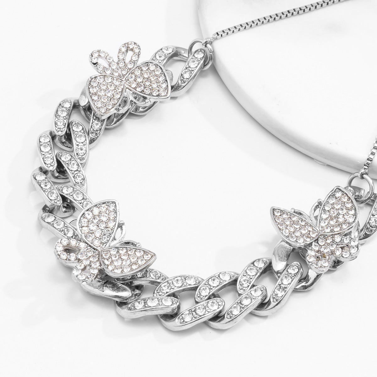 Exaggerated Personality New Butterfly Anklet