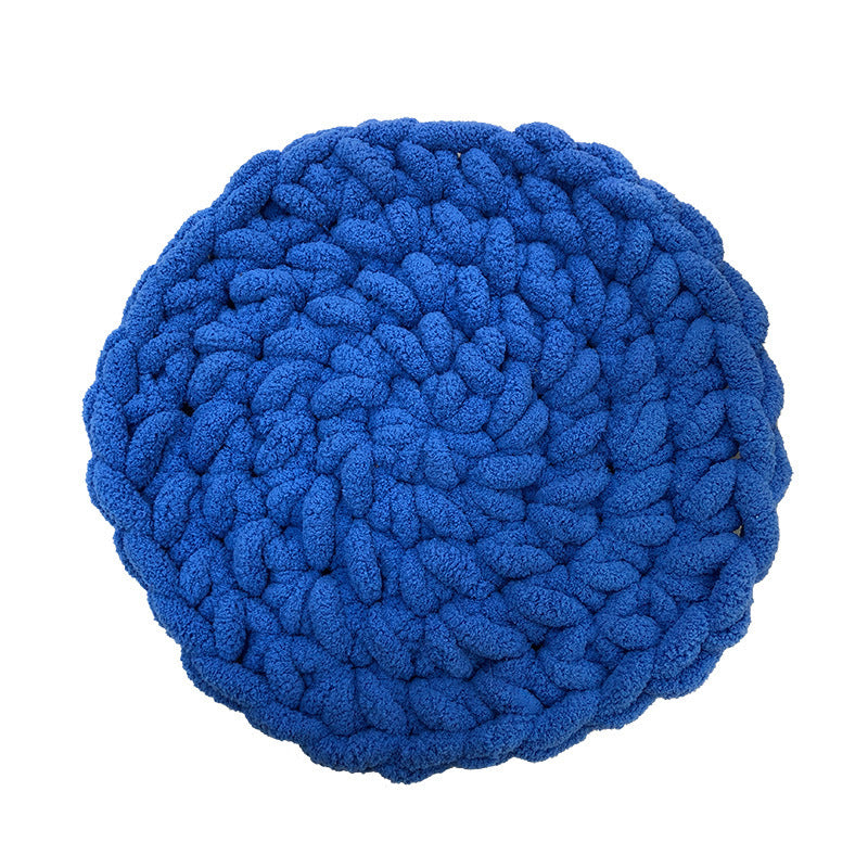 Hand-woven Thermal Knitting Pet Mat Dog And Cat Nest Mattress Wool Carpet