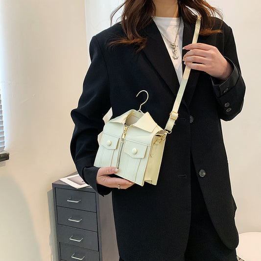 Summer New Three-dimensional Jacket Clothes Crossbody Small Square Bag