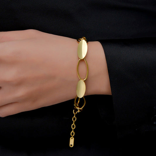 Stainless Steel European And American Jewelry Fashion Hip-hop Trend