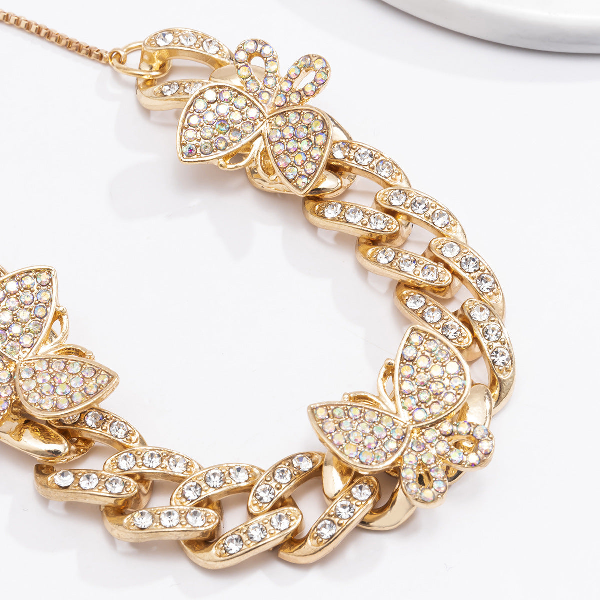 Exaggerated Personality New Butterfly Anklet