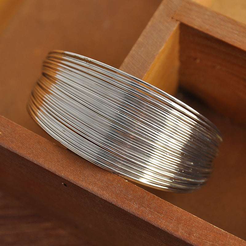 Women's Multiple Wire Opening Metal Hand Jewelry
