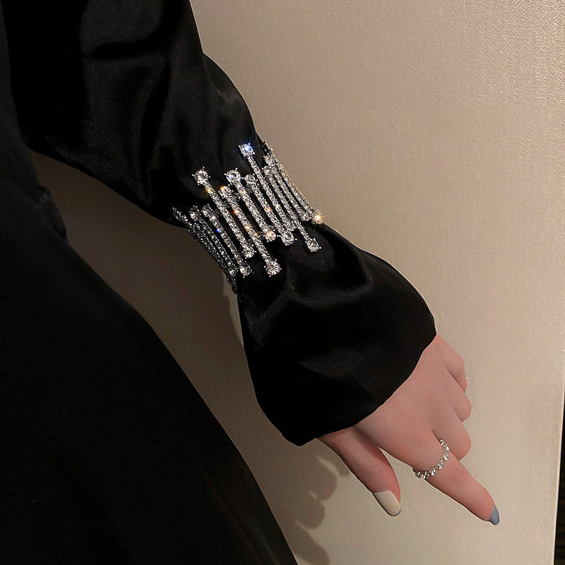 Diamond Crystal Bracelet Personality Exaggerated Trend