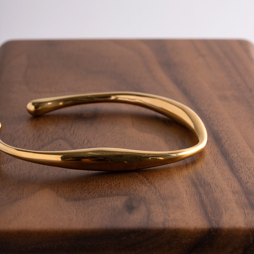 Women's Plated Stainless Steel Bracelet