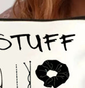 Canvas Zipper Polyester Cosmetics Bag