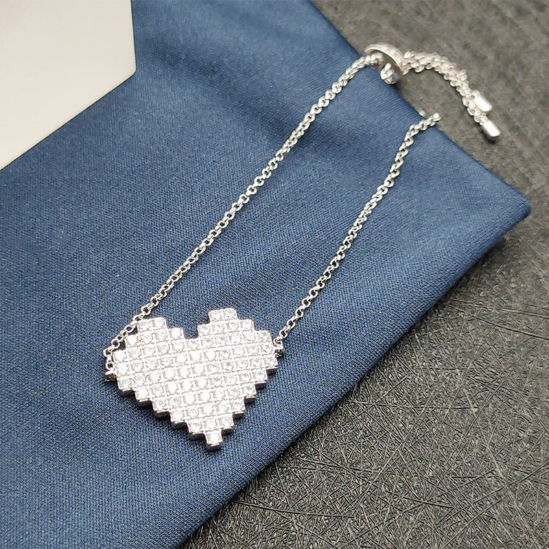 Personality, Fashion, Simple Design, Love Heart Shape