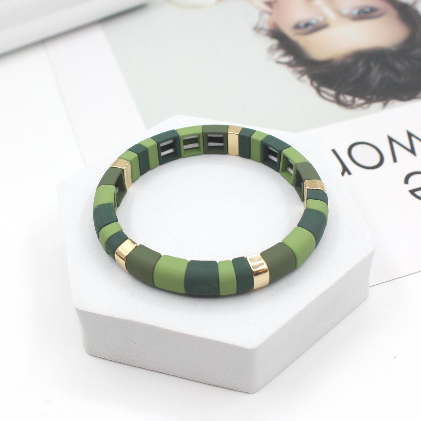 Enamel Bracelet Cold Air All-match Geometry