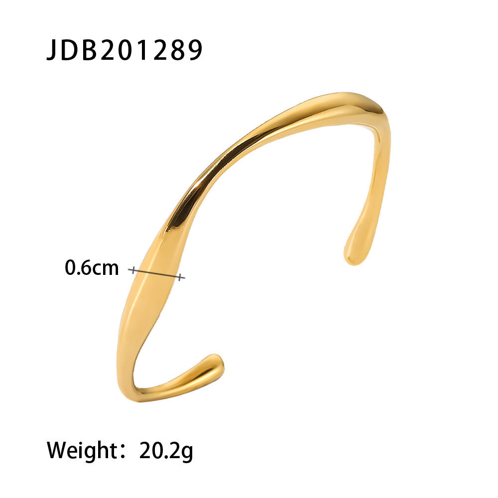 Women's Plated Stainless Steel Bracelet