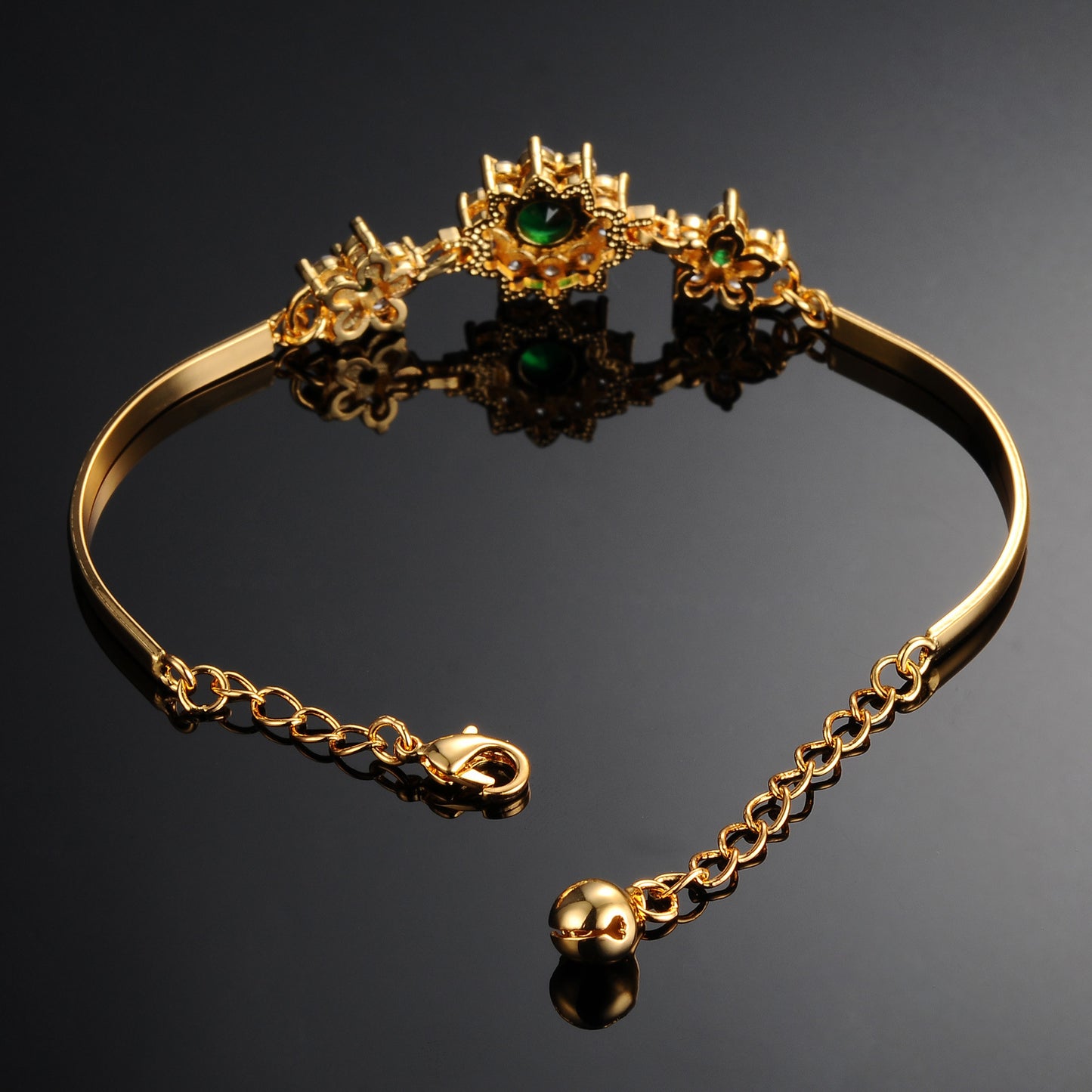 Shiny Zircon Bride And Ladies Bracelet