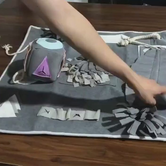 Pet Smelling Pad Consumes Energy, Slow Food Puzzle