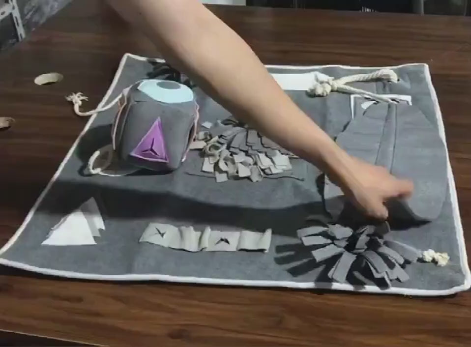 Pet Smelling Pad Consumes Energy, Slow Food Puzzle